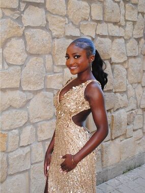 Sherri Hill | Dresses | Black Sherri Hill 55500 Prom Dress | Poshmark